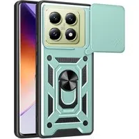 Custodia per Xiaomi 14T, Techsuit, CamShield, Verde — 3
