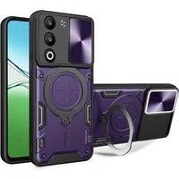 Custodia per Oppo A5 4G / A5 5G, Techsuit, CamGuard Pro, Viola — 3