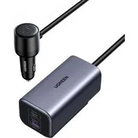 Caricabatterie Auto UGREEN EC706, 150W, 5A, 1 x USB-A - 3 x USB-C, Nero — 3