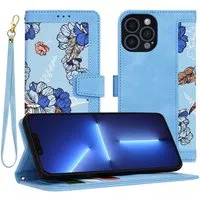Custodia per Apple iPhone 13 Pro Max, Techsuit, FlipCraft, Blu — 3