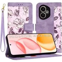 Custodia per Honor 400, Techsuit, FlipCraft, Viola — 3