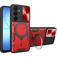Custodia per Samsung Galaxy A17 5G, Techsuit, CamGuard Pro, Rossa — 3