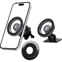 Supporto Auto Magnetico Spigen MFT13, Universale, Argento ACP08314 — 3