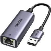Scheda di Rete UGREEN CM209, RJ45, USB, Grigio — 3