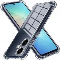 Custodia per Samsung Galaxy A06 A065, Techsuit, Shockproof Clear, Trasparente — 3