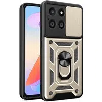 Custodia per Honor X6a, Techsuit, CamShield, Dorata — 3