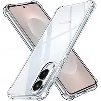 Custodia per Samsung Galaxy S25 Edge S937, Techsuit, Shockproof Clear, Trasparente — 3
