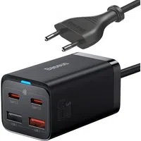Caricabatterie Stazione Baseus GaN3 Pro, 65W, 3A, 2 x USB-A - 2 x USB-C, Nero CCGP040101 — 3