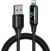 Cavo Dati e Ricarica USB-A - Lightning McDodo CA-1060 Display, 12W, 1.2m, Nero — 3
