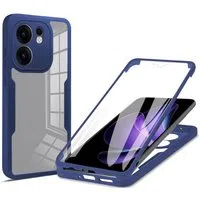 Custodia per Oppo Reno13 FS 5G / Reno13 F 4G / Reno13 F, Techsuit, ColorVerse 360, Blu — 3