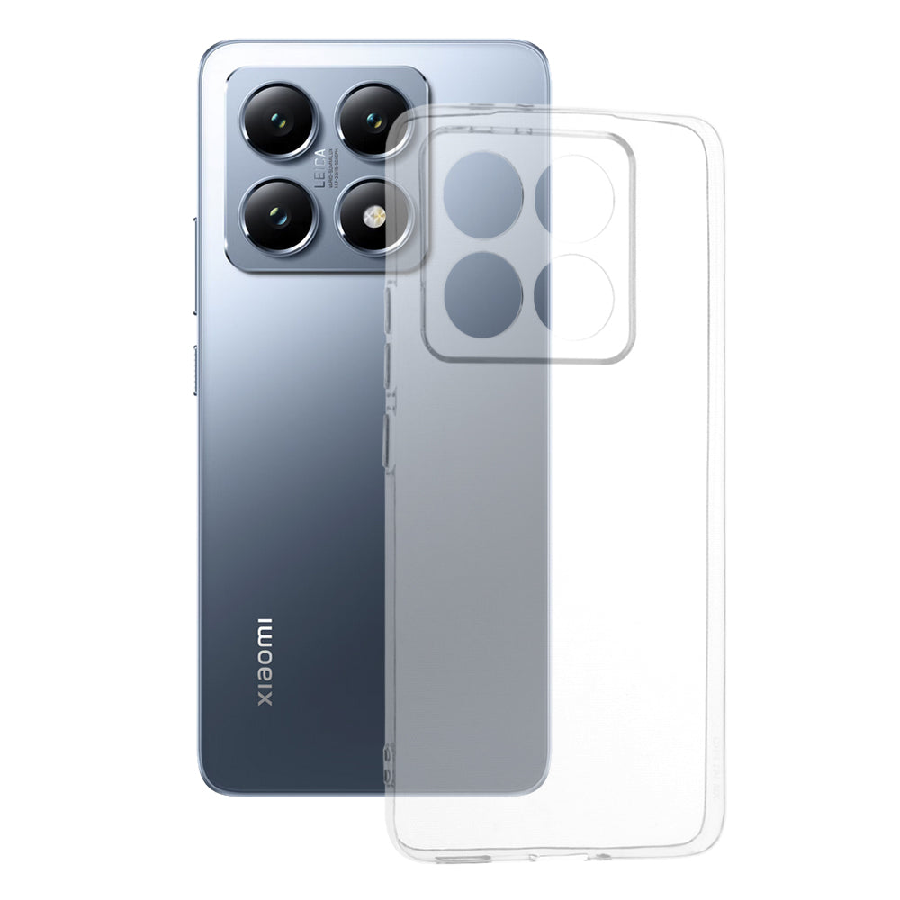 Techsuit Custodia per Xiaomi 14T Pro, Techsuit, Clear, Trasparente