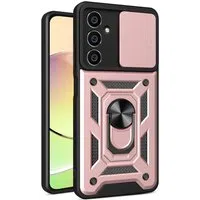 Custodia per Samsung Galaxy M15, Techsuit, CamShield, Rosa — 3