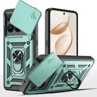 Custodia per Honor 400 Smart 4G / X7d 4G / 400 Smart 5G, Techsuit, CamShield, Verde — 3