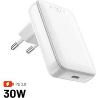 Caricabatterie Retea Fixed, 30W, 3A, 1 x USB-C, Bianco — 3