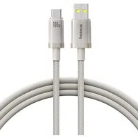 Cavo Dati e Ricarica USB-A - USB-C Baseus Titanium, 100W, 1m, Argento P10378102G21-00 — 3