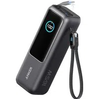 Batteria Esterna Anker, 25000mAh, 165W, QC + PD, 1 x USB-A - 3 x USB-C, Grigio A1695H11 — 3
