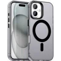 Custodia MagSafe per Apple iPhone 17, Techsuit, CandyCase, Nera — 3