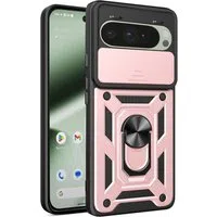Custodia per Google Pixel 10 Pro / 10, Techsuit, CamShield, Rosa — 3