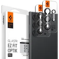 Pellicola protettiva per fotocamera posteriore Spigen GlastR EZ FIT Optik Pro per Samsung Galaxy S24 Ultra S928, vetro temperato, set da 2 pezzi, nero AGL07425 — 3