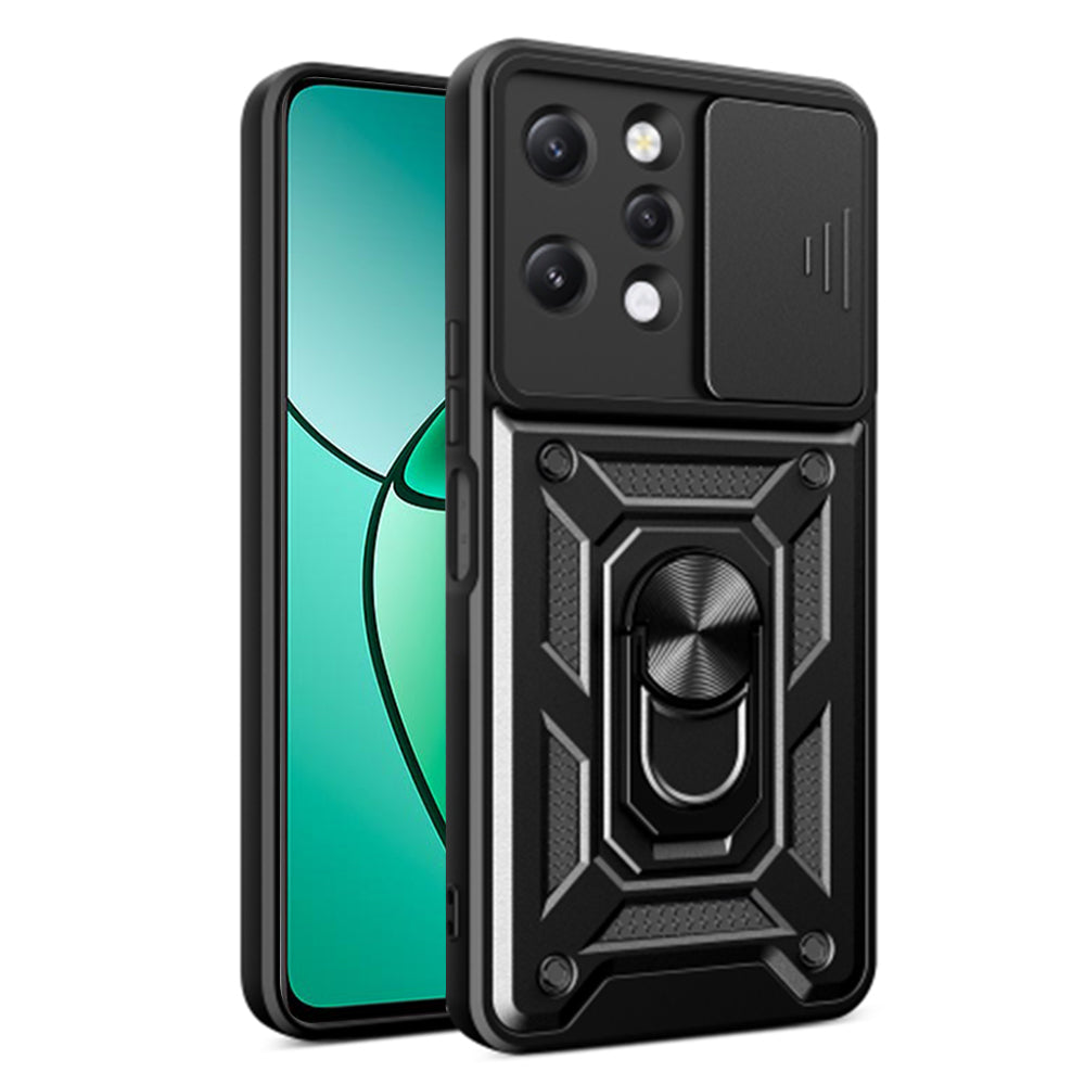 Custodia per Xiaomi Redmi 12 5G / 12, Techsuit, CamShield, Nera