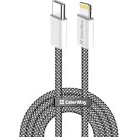 Cavo Dati e Ricarica USB-C - Lightning ColorWay CW-CBPDCL061, 27W, 1m, Nero — 3