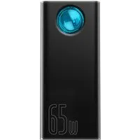 Batteria Esterna Baseus Amblight Display Digitale, 30000mAh, 65W, QC + PD, 1 x USB-C - 4 x USB-A, Nera PPLG000101 — 3