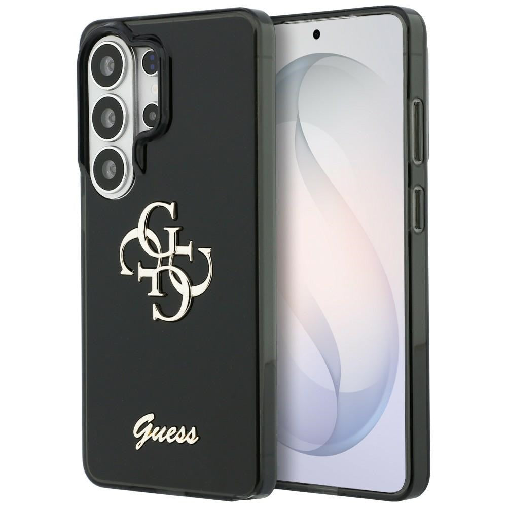 Guess Custodia per Samsung Galaxy S26 Ultra S948, Guess, IML Big Metal 4G Script, Nera
