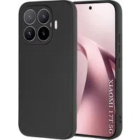 Custodia per Xiaomi 17T, Techsuit, SoftFlex, Nera — 3