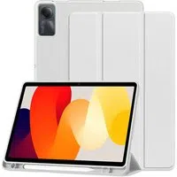 Custodia per Xiaomi Redmi Pad SE, Techsuit, Flex Trifold, Grigio — 3
