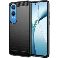 Custodia per OnePlus Nord CE4 Lite, Techsuit, Carbonio, Nera — 3