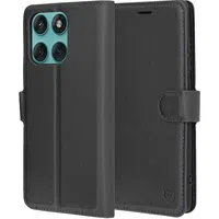 Custodia per Motorola Edge 60 Fusion / Edge 60, Techsuit, Leather Folio, Nera — 3