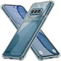 Custodia per Nothing Phone (4a), Techsuit, Shockproof Clear, Trasparente — 3