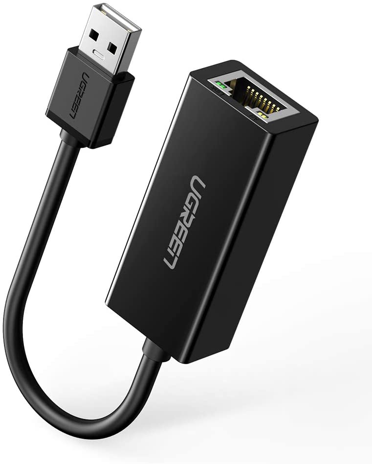 Scheda di Rete UGREEN CR110, RJ45, USB, Nero