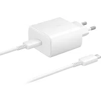 Caricabatterie da rete con cavo USB-C Samsung EP-TA845 + EP-DA705BWE, 45W, 4.05A, 1 x USB-C, Bianco GP-TOU021RFBWW — 3