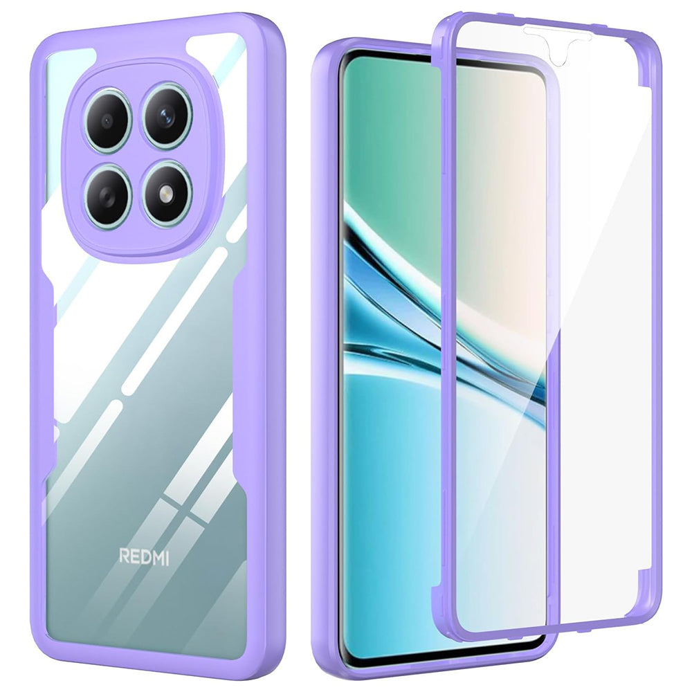Custodia per Xiaomi Poco M8 / Redmi Note 15 5G, Techsuit, ColorVerse 360, Viola