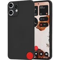 Custodia per Nothing CMF Phone 2 Pro, Techsuit, SoftFlex, Nera — 3