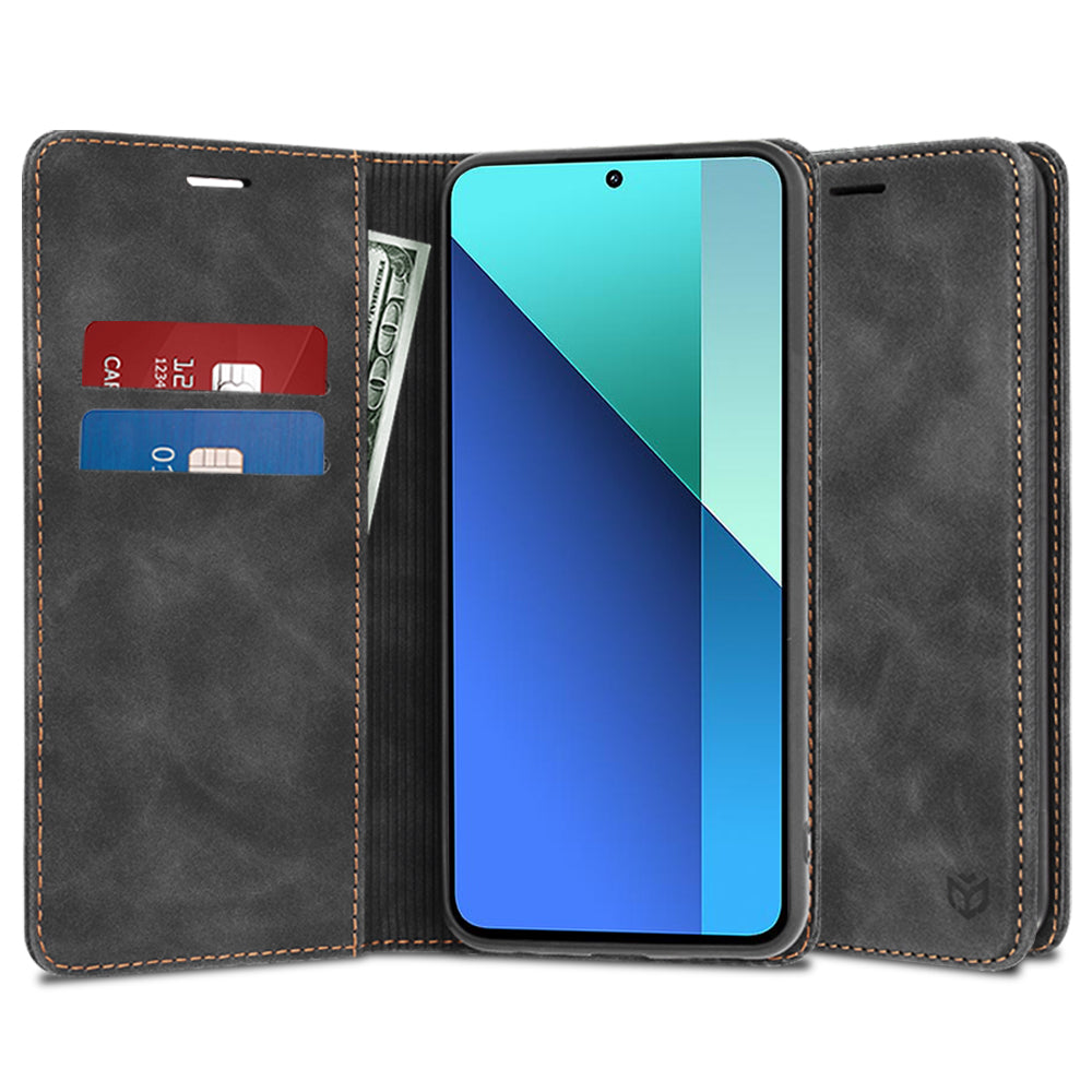 Custodia per Xiaomi Redmi Note 13 4G, Techsuit, Confy, Nera