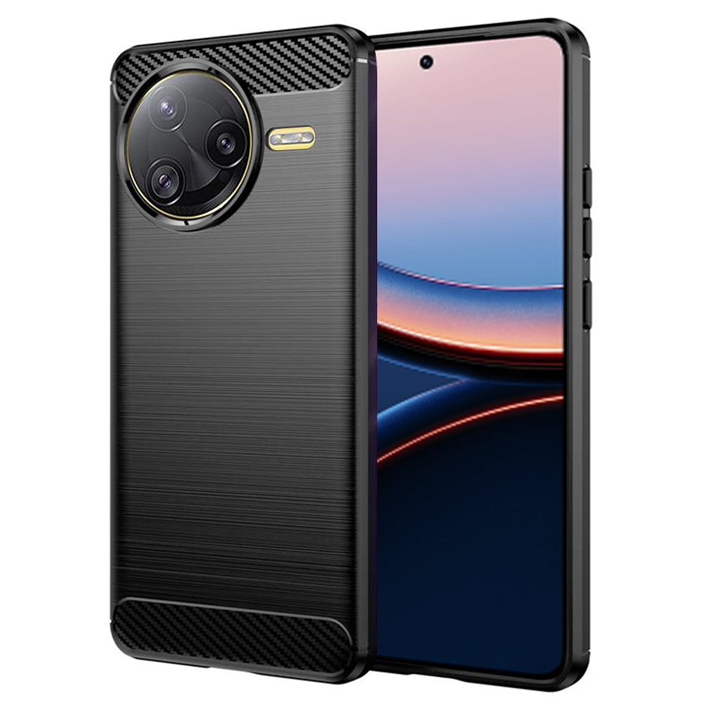 Techsuit Custodia per Xiaomi Poco F7 Ultra, Techsuit, Carbonio, Nera