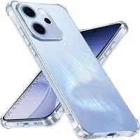 Custodia per Oppo Reno15 FS / Reno15 F, Techsuit, Shockproof Clear, Trasparente — 3