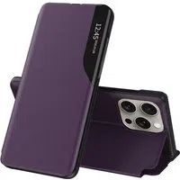 Custodia per Apple iPhone 15 Pro, Techsuit, eFold, Viola — 3