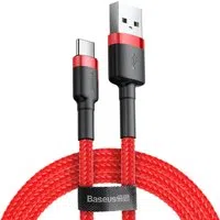 Cavo Dati e Ricarica USB-A - USB-C Baseus Cafule, 60W, 0.5m, Rosso CATKLF-A09 — 3