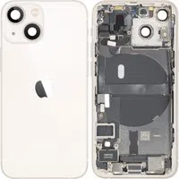 Copertura Batteria Apple iPhone 13 mini, Con Scocca Centrale, Parti Complete, Bianco (Starlight), Swap Premium — 3