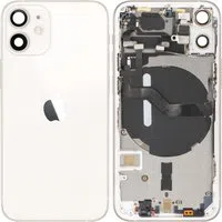 Copertura Batteria Apple iPhone 12 mini, Con Scocca Centrale, Bianco, Swap Premium — 3