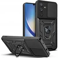 Custodia per Samsung Galaxy A34 A346, Techsuit, CamShield, Nera — 3