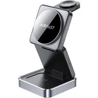 Caricabatterie Wireless Retea Acefast E21 3in1, 23W, 1.67A, Grigio — 3