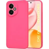 Custodia per Honor 400, Techsuit, SoftFlex, Rosa Scuro — 3