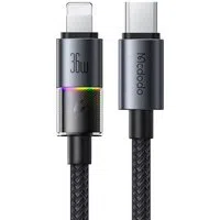 Cavo Dati e Ricarica USB-C - Lightning McDodo CA-8190 Colorful, 36W, 1.2m, Nero — 3