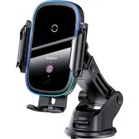 Caricabatterie Auto Wireless Baseus Light, 15W, 1.67A, Grigio C40344000113-Z1 — 3