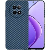 Custodia per Realme 12x / 12, Techsuit, Carbonite FiberShell, Turchese — 3