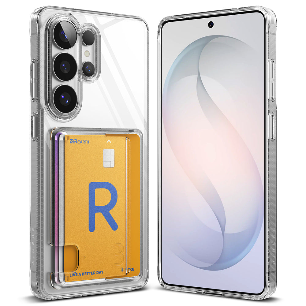 Ringke Custodia per Samsung Galaxy S26 Ultra S948, Ringke, Fusion Card, Trasparente